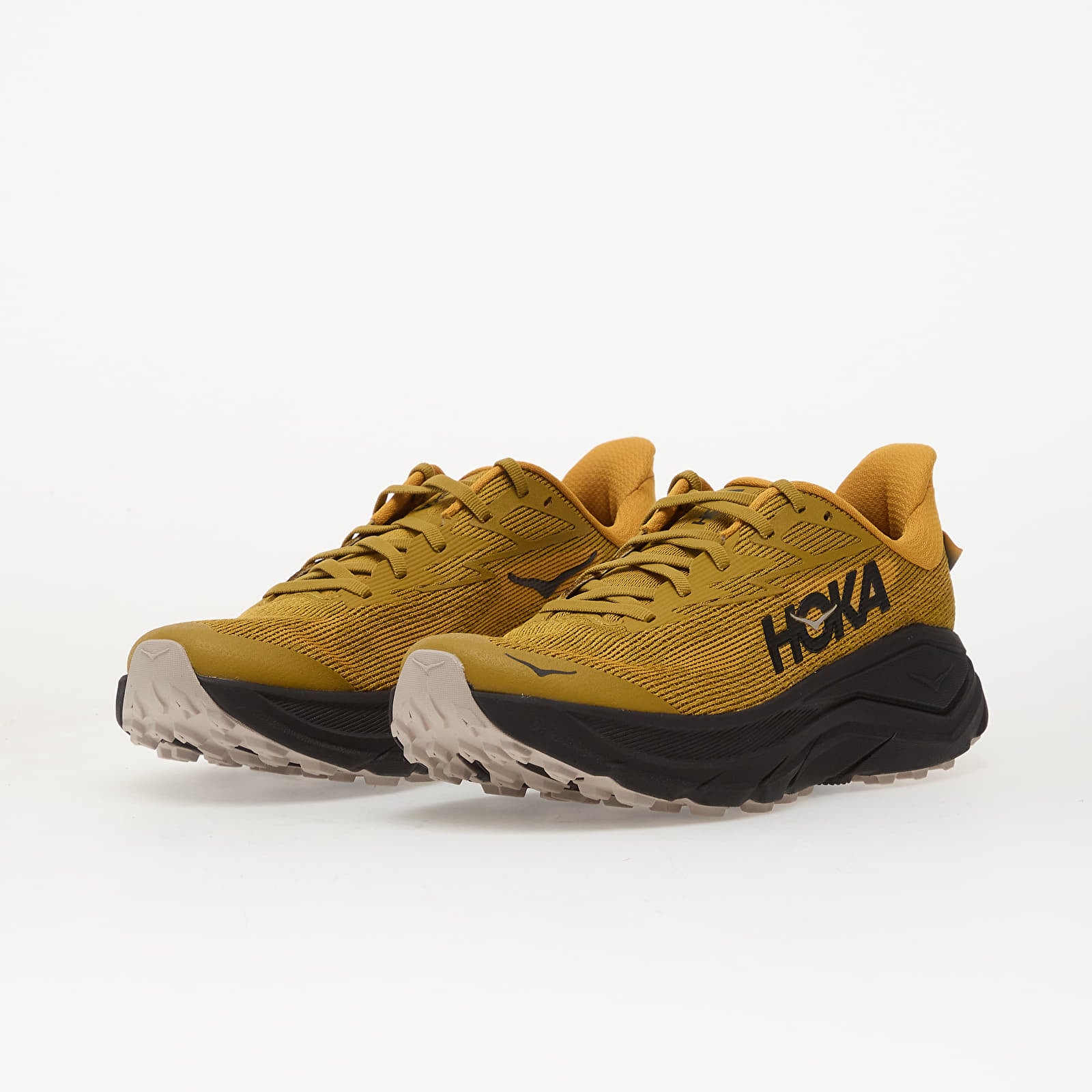 Herren Sneaker und Schuhe Hoka® M Challenger 8 Mustard Seed/ Black