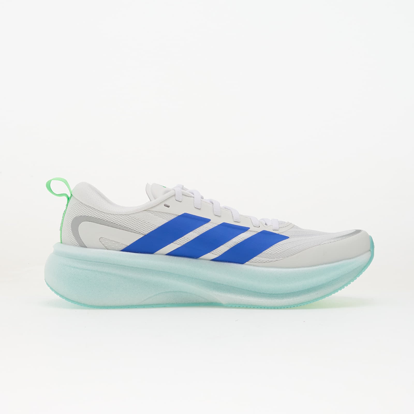 Sapatos de homem adidas Supernova Glide M Running Ftwr White/ Blue/ Lime Burst