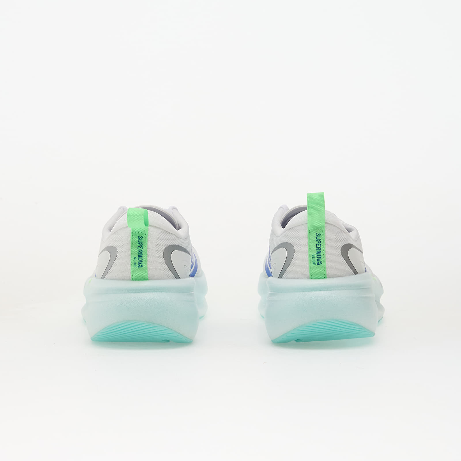 Sapatos de homem adidas Supernova Glide M Running Ftwr White/ Blue/ Lime Burst