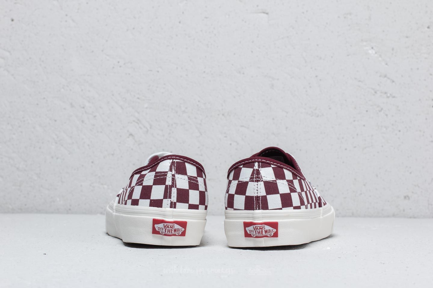 Vans authentic hot sale checkerboard port royale