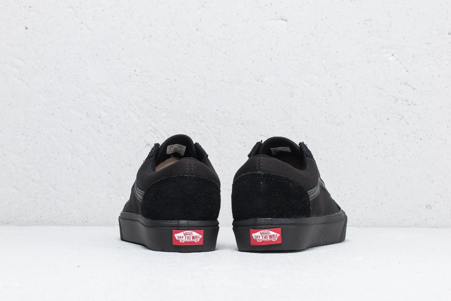 Men's shoes Vans Old Skool Lite (Suede/ Canvas) Black/ Black