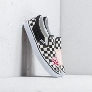 Satin patchwork clearance slip on vans