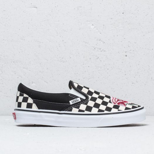 Vans classic slip on satin patchwork sale