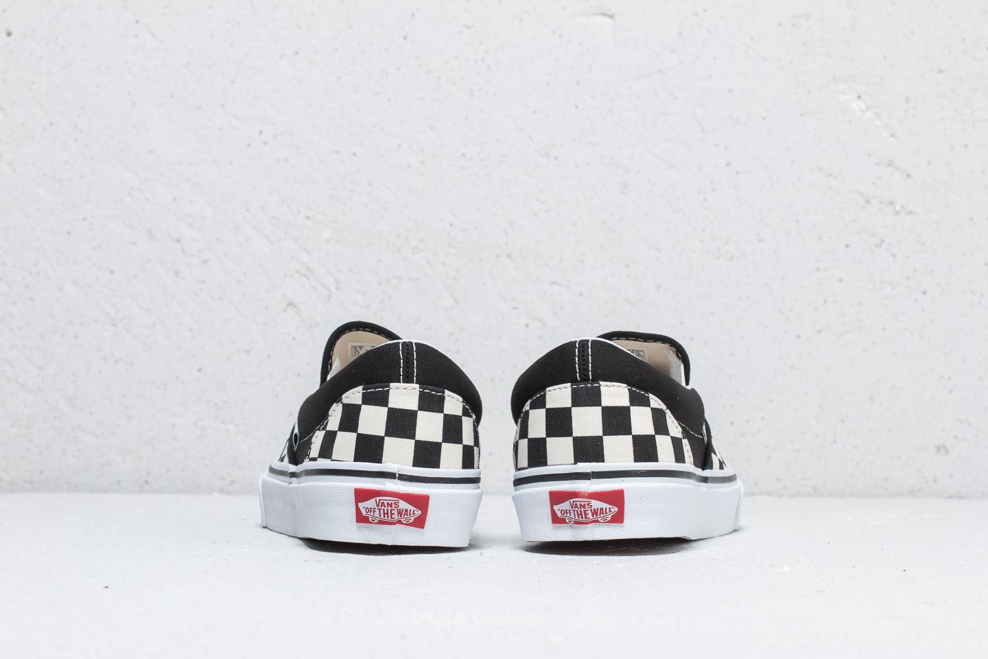 Vans classic slip outlet on satin patchwork