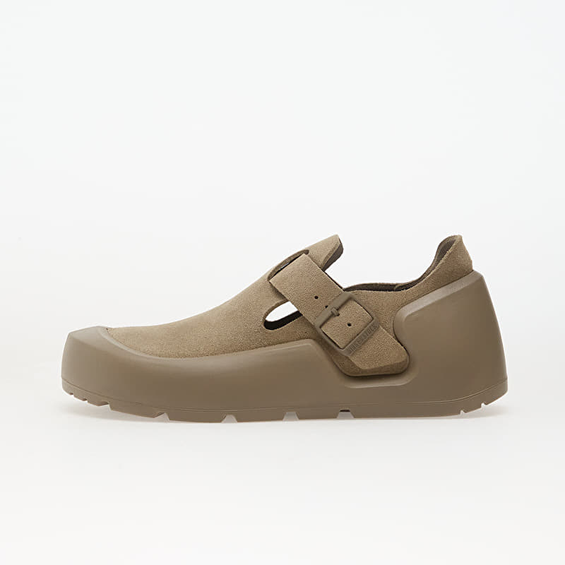 Birkenstock Reykjavik Nubuck Leather Unisex Triple Taupe
