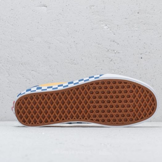 Men s shoes Vans Era BMX Checkerboard True Blue Yellow Footshop