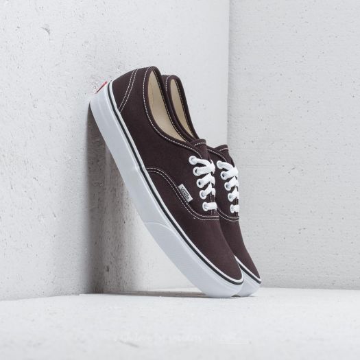 Men s shoes Vans Authentic Chocolate Torte True White Footshop