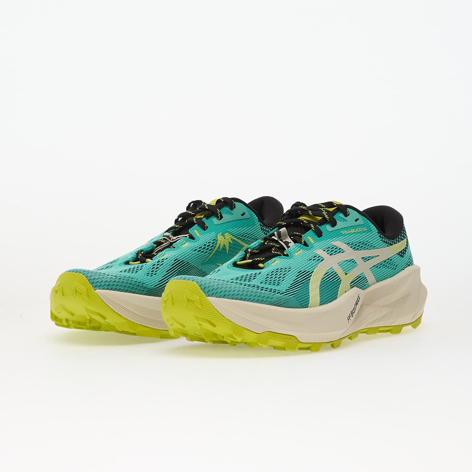 Ανδρικά παπούτσια Asics Trabuco 14 Aurora Green/ Light Dust