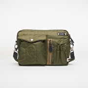 A BATHING APE Padded Shoulder Bag M Olivedrab