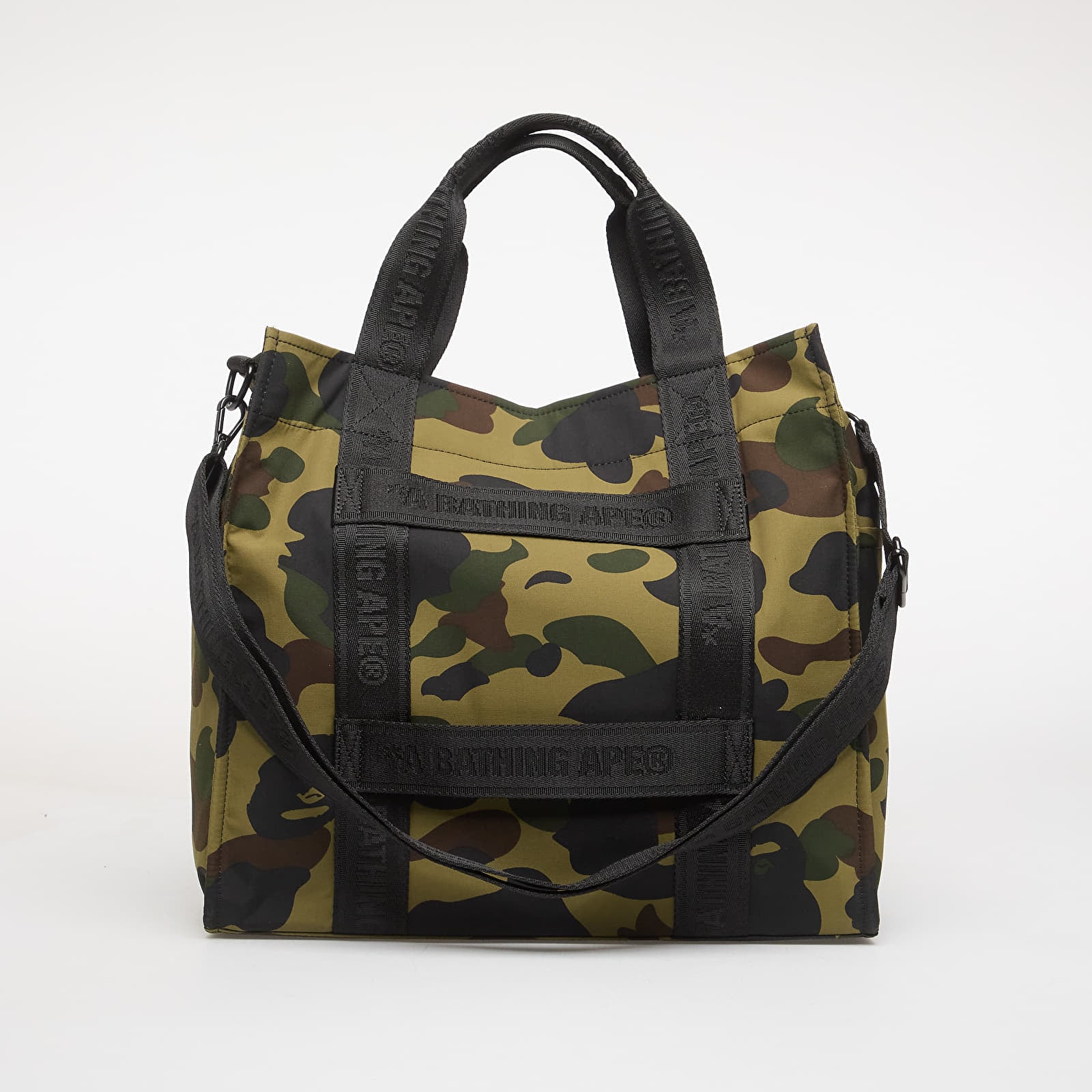 Τσάντες ώμου A BATHING APE 1St Camo Sliding Tote Bag M Travel Green