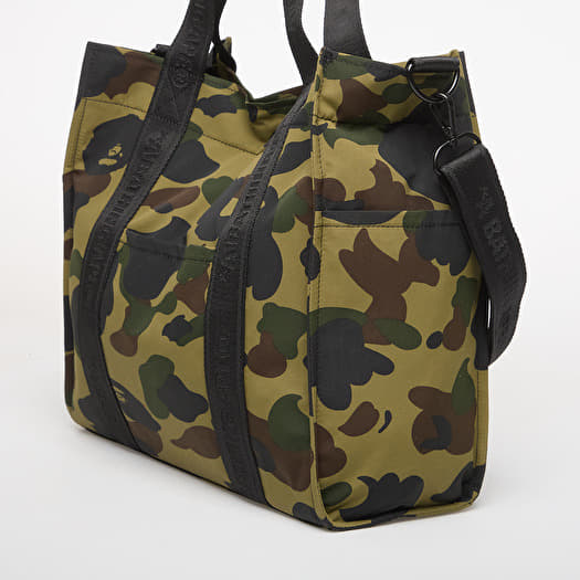 A BATHING APE 1St Camo Sliding Tote Bag M Travel Green | Footshop