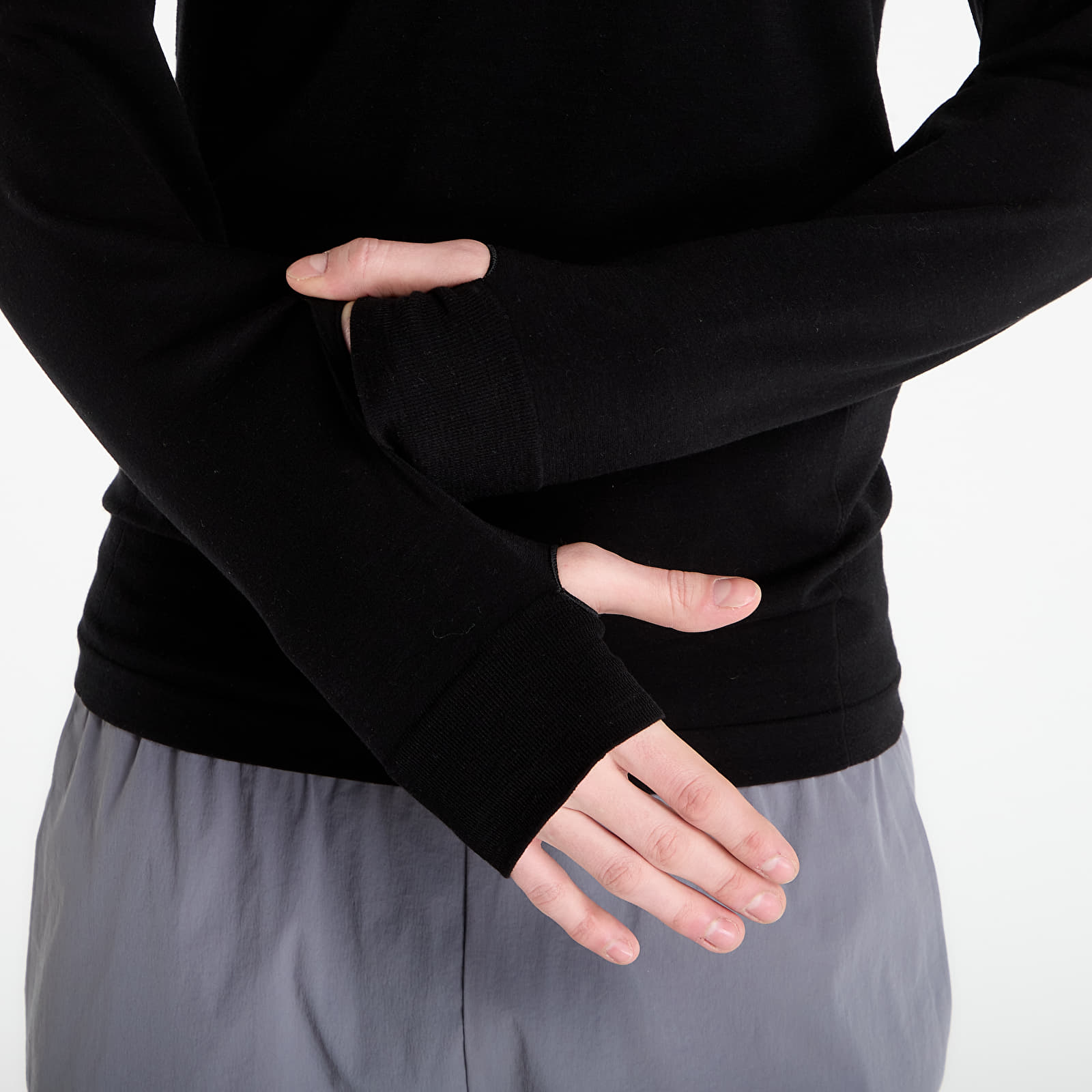 T-shirts BANDIT Men's Wool Seamless™ Long Sleeve Black