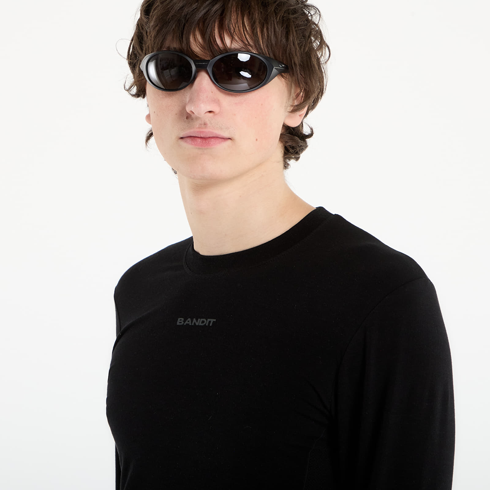 T-shirts BANDIT Men's Wool Seamless™ Long Sleeve Black