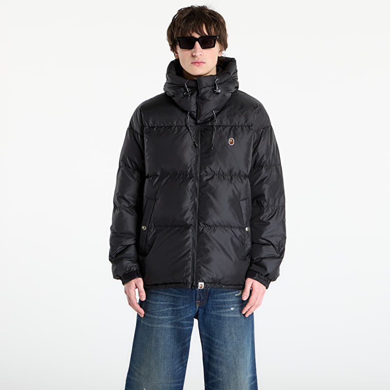 Bunda A BATHING APE One Point Relaxed Fit Down Jacket M Black
