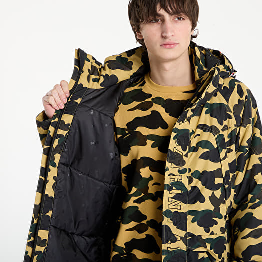 Jackets A BATHING APE 1St Camo Shark Snowboard Jacket M Yellow