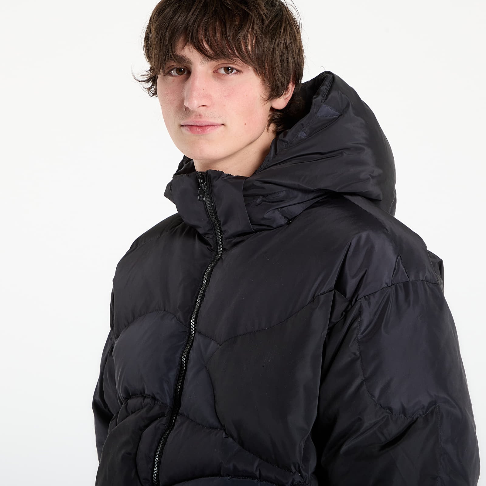 Giacche A BATHING APE Mega Color Camo Quilted Down Jacket M Black