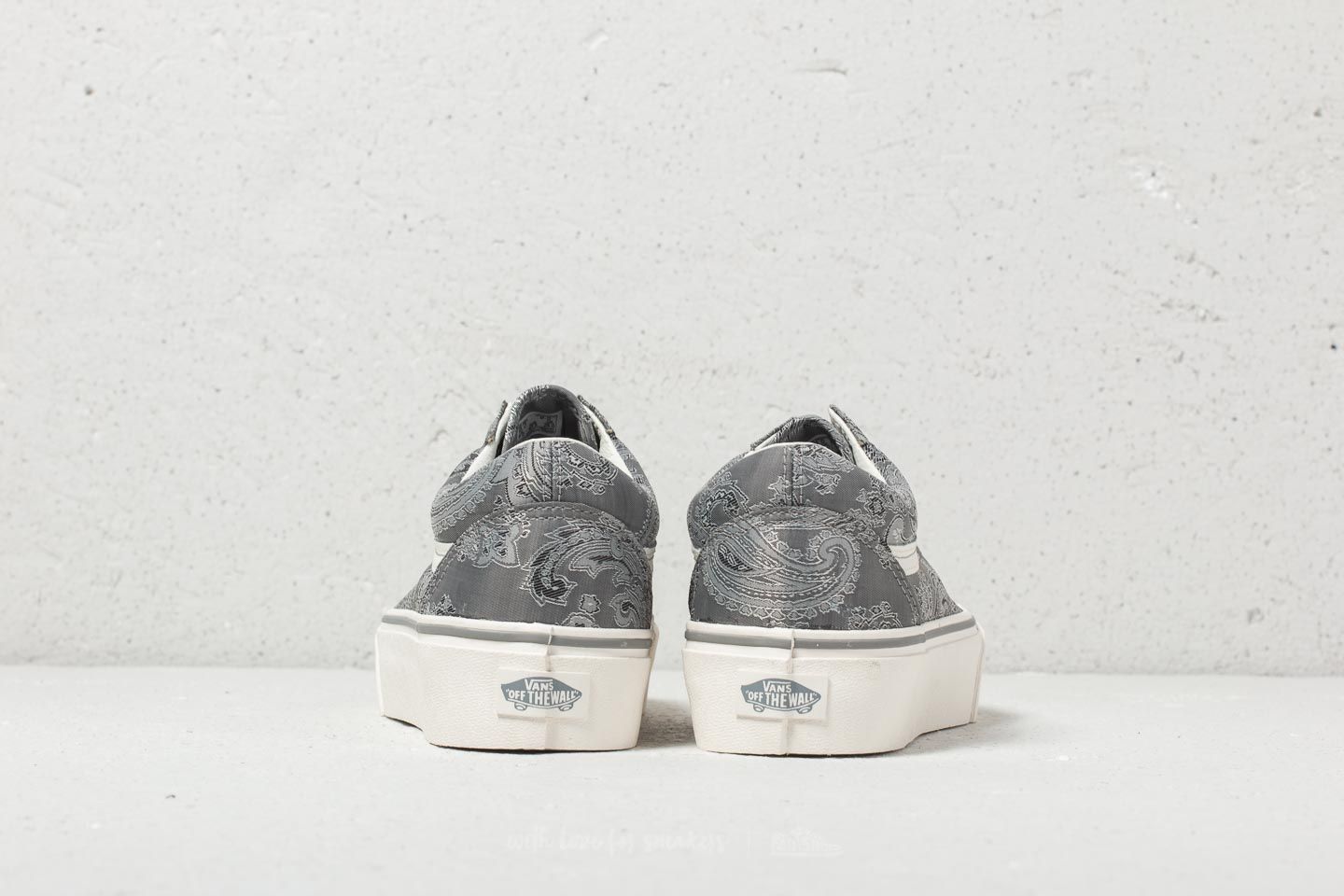 Vans old skool platform satin sale paisley