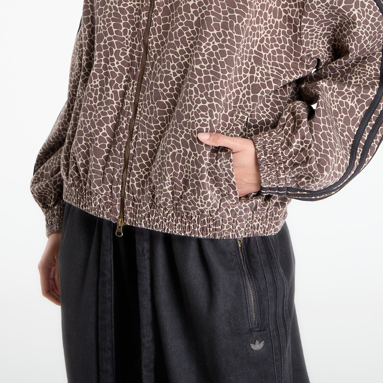 Women's jackets adidas Fbd Os Dnm Jkt Earth Strata/ Stokha