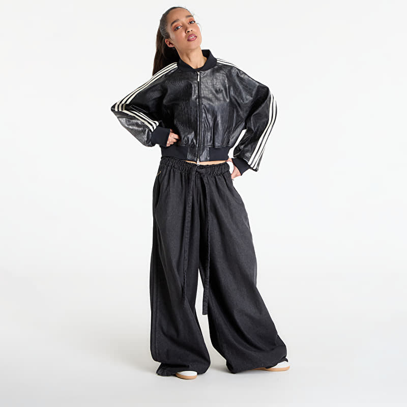 adidas Sst Pleather Jacket Black | Footshop