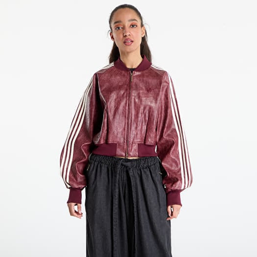 Casaco adidas Sst Plthr Jkt Maroon