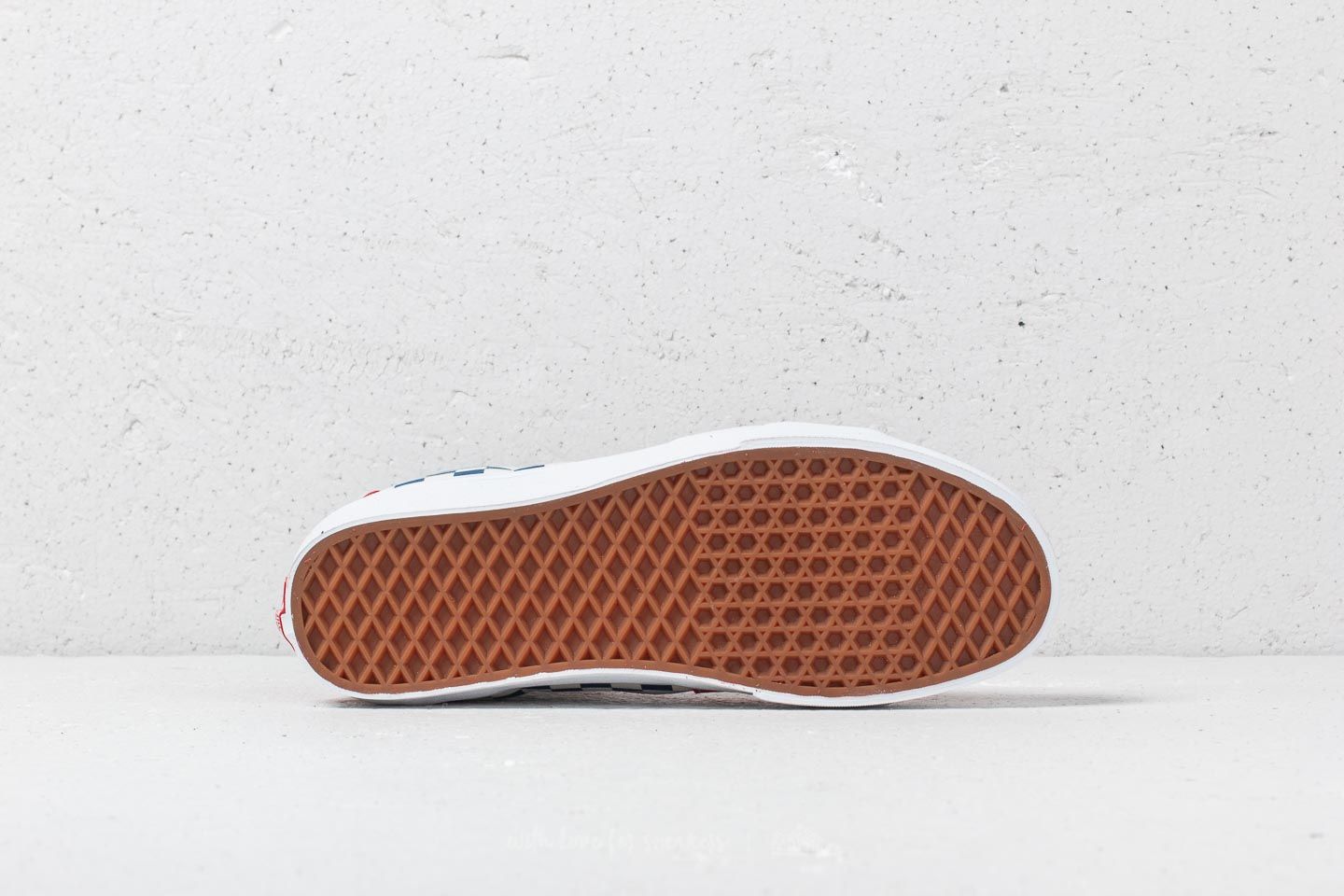 Pánske tenisky a topánky Vans Sk8-Hi (Bmx Checkerboard) True Blue/ Red