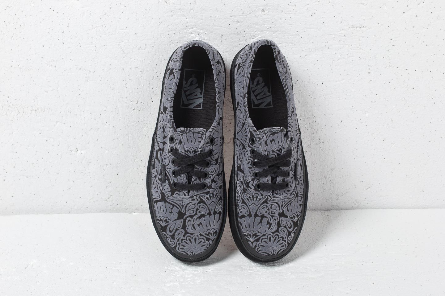 Zapatillas mujer Vans Authentic Platform (Sidewall Wrap) Suede/ Black