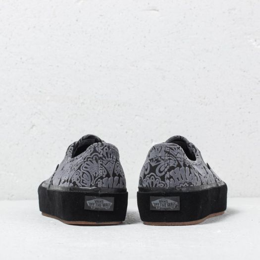 Vans suede cheap authentic platform