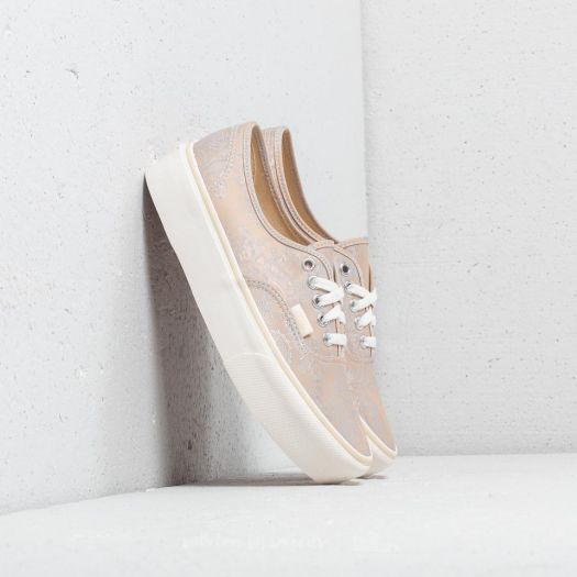 Women s shoes Vans Authentic Platform Satin Paisley Nude Snow Footshop