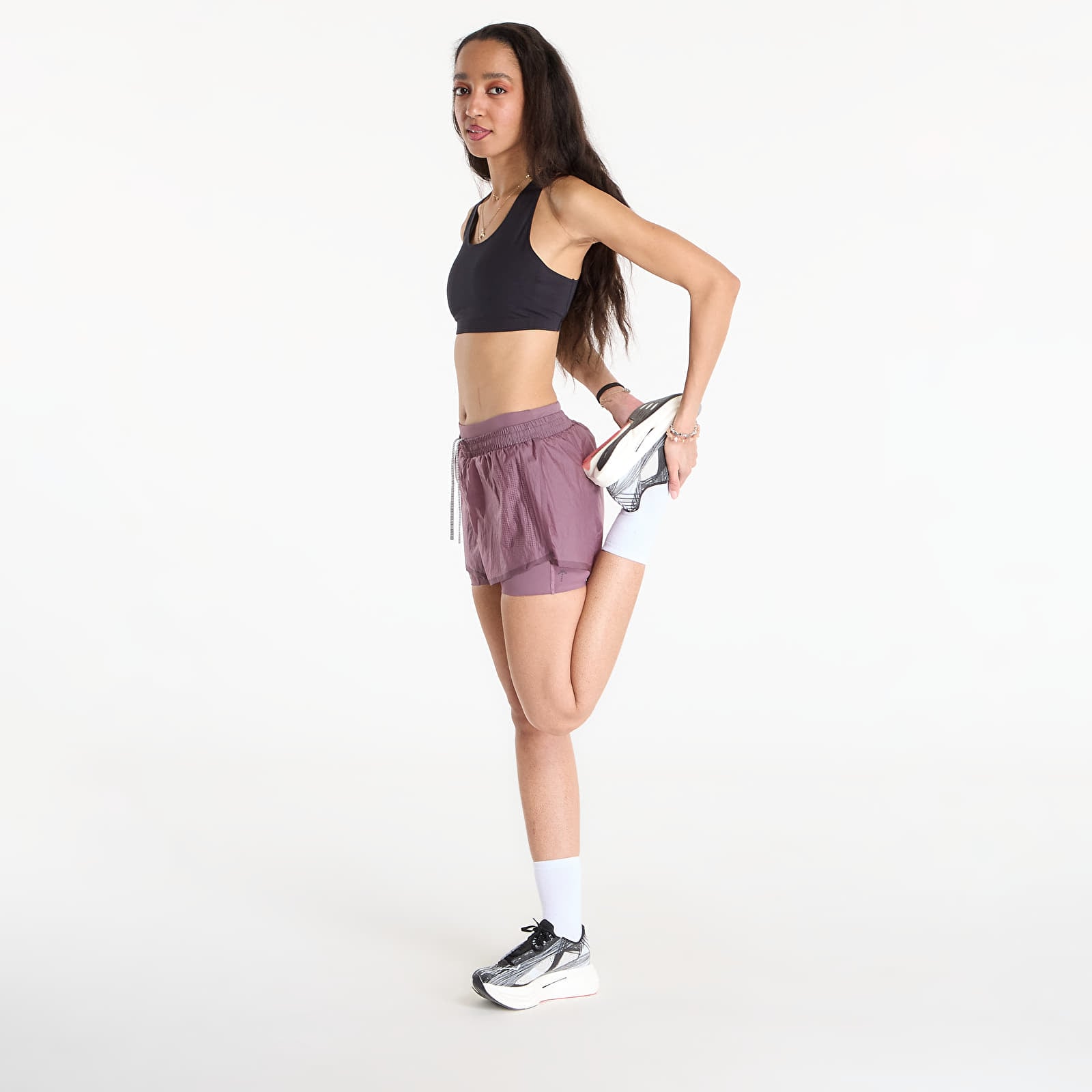 Kratke hlače adidas Adi365 x Hermanos Koumori Running 2-In-1 Shorts Shadow Fig