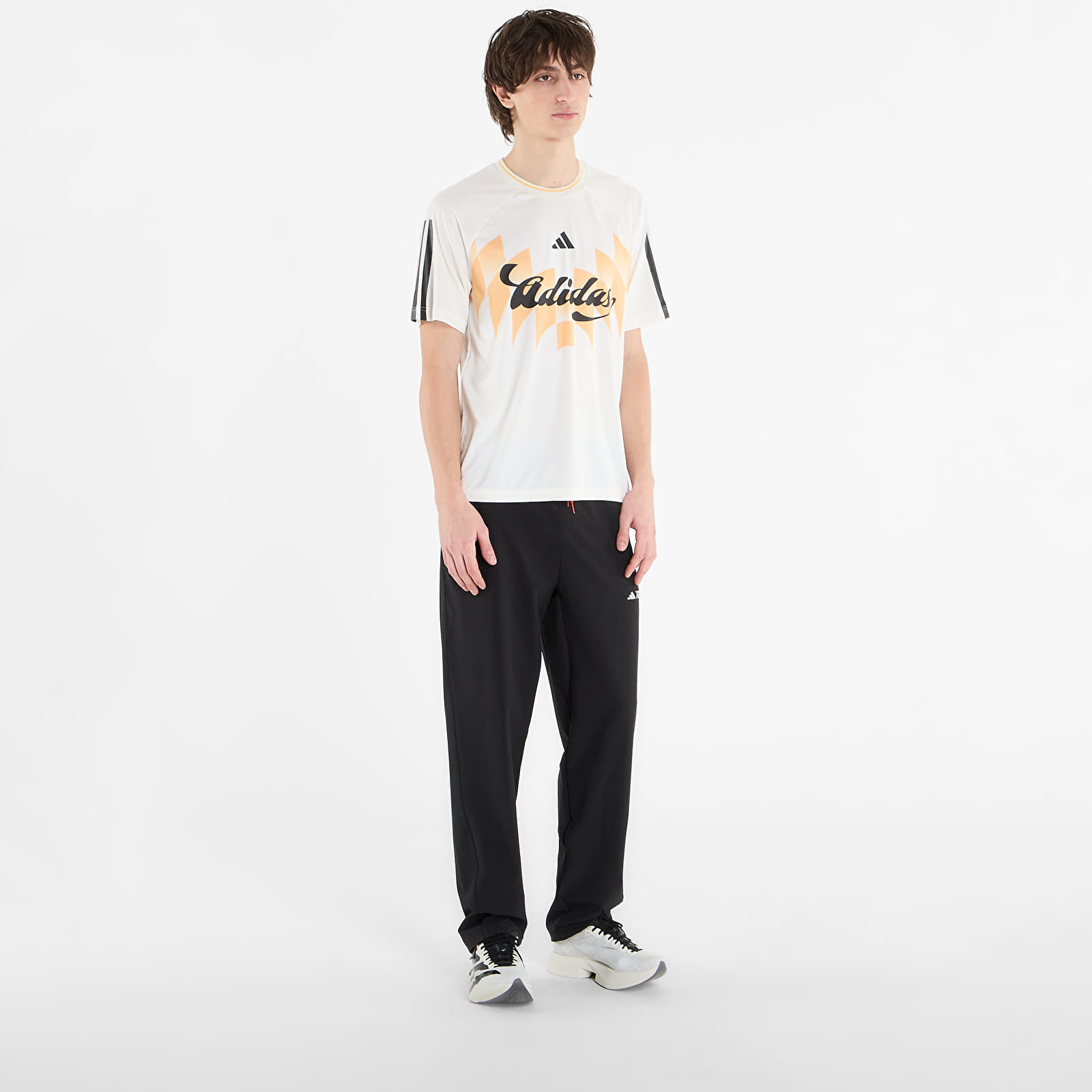 Tričká adidas M Tiro Gc Ho T Off White/ Black/ Seicta