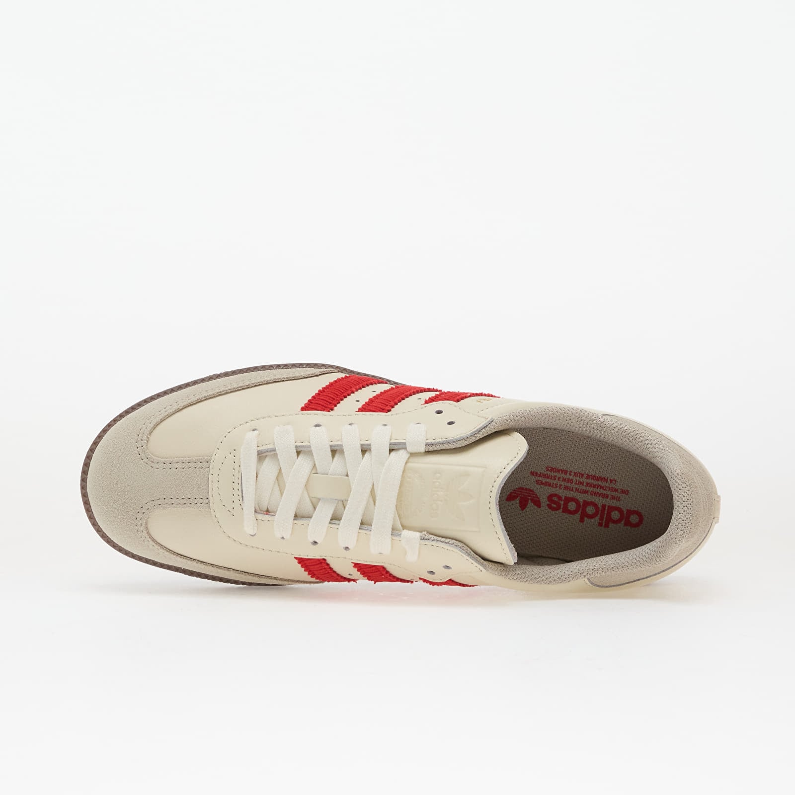 Miesten kengät adidas Samba Og Off White/ Better Scarlet/ Gum5