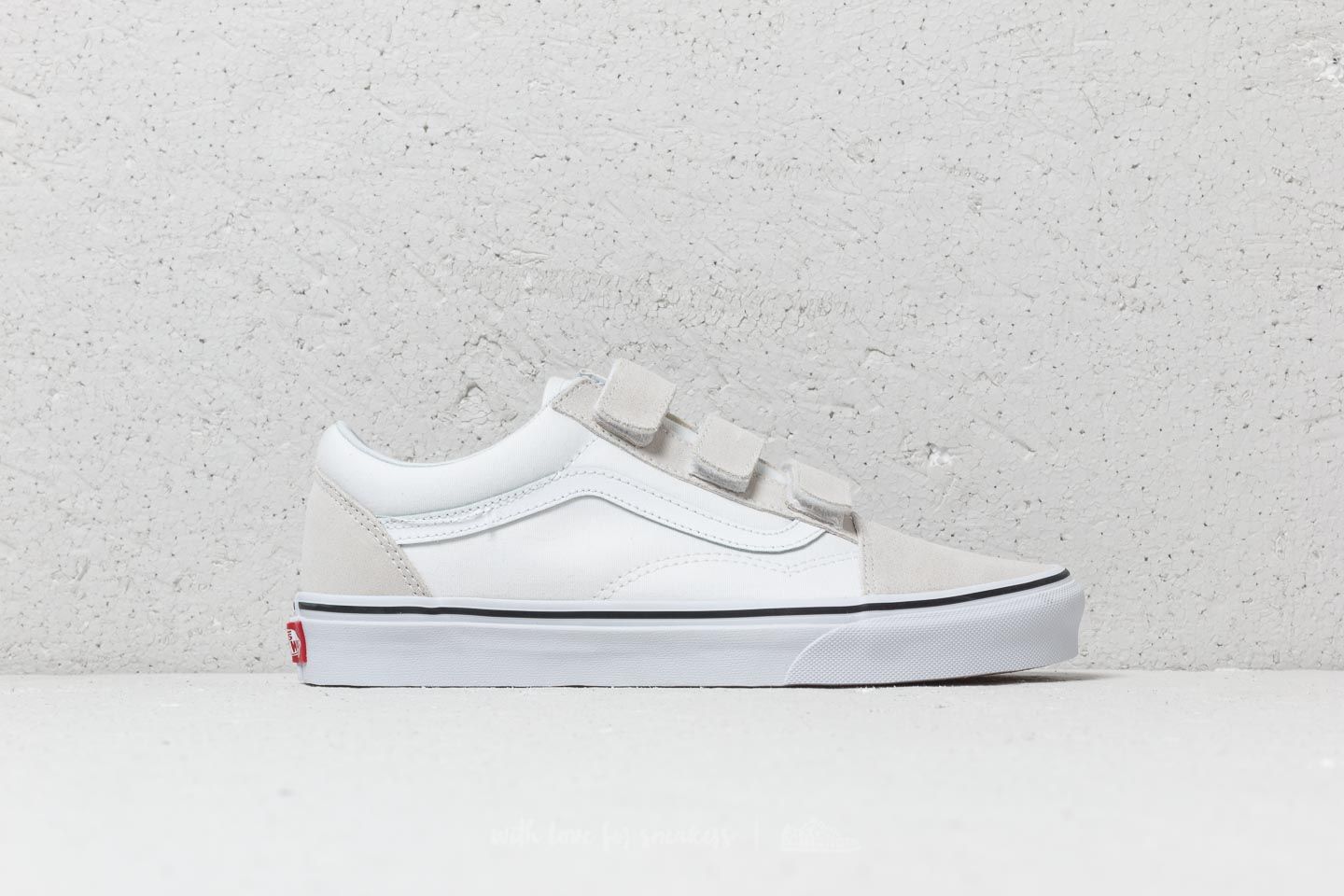 Men s shoes Vans Old Skool V True White Footshop