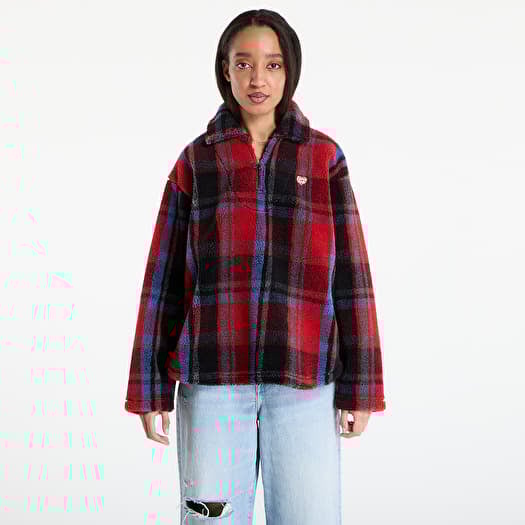 Mikina HUMAN MADE Fleece Pullover UNISEX Red