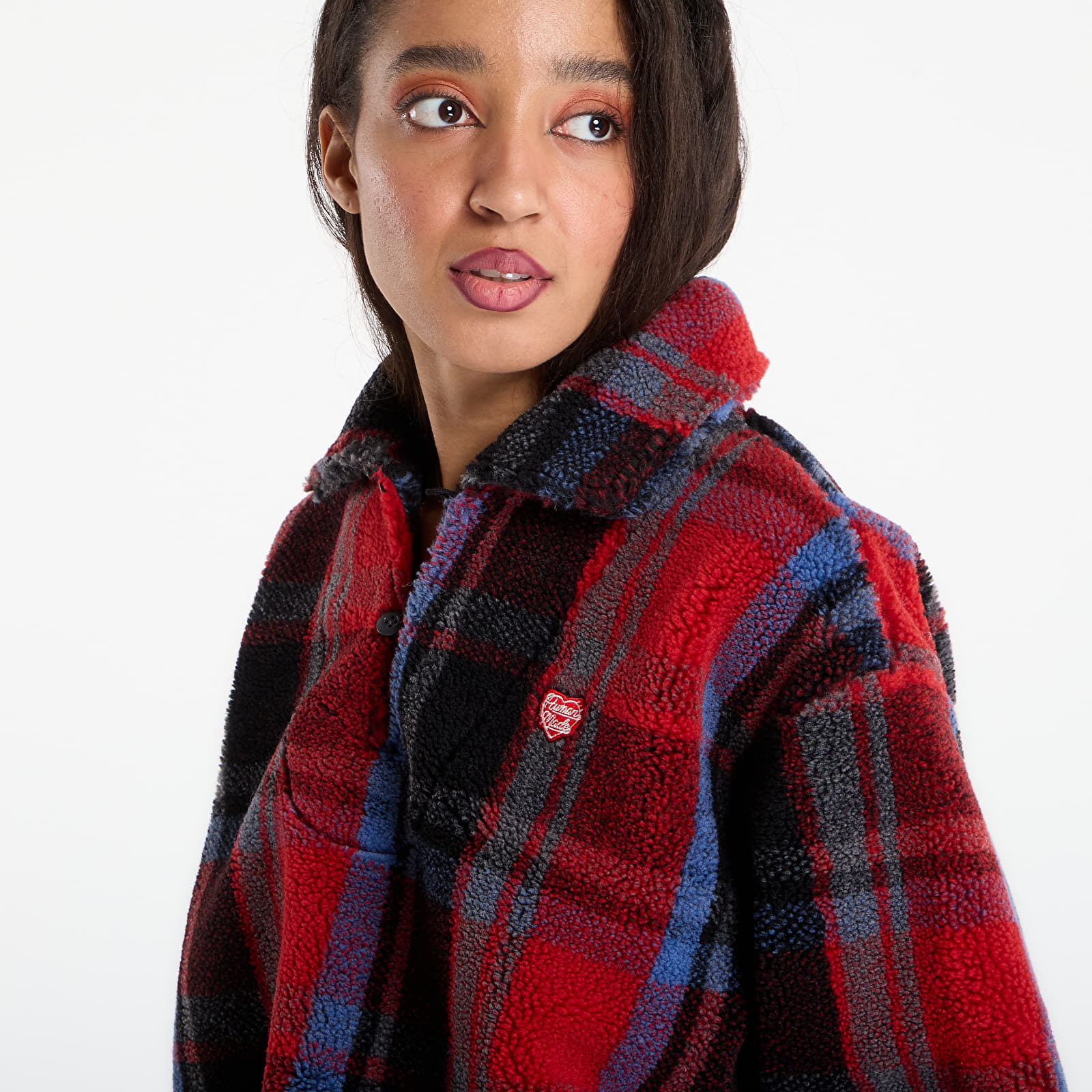 Sweatjacken und Sweatshirts HUMAN MADE Fleece Pullover UNISEX Red