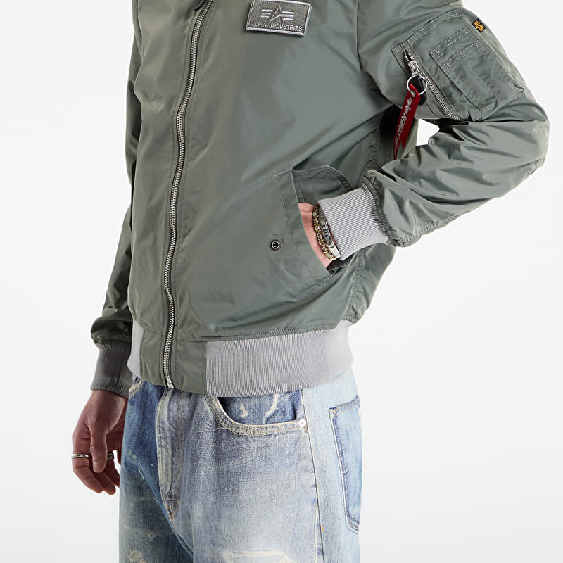 Jackets Alpha Industries MA-1 TTC Light Vintage Green/ Silver