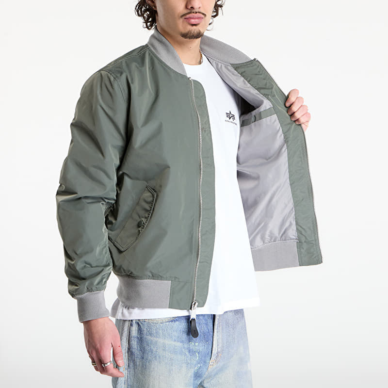Jackets Alpha Industries MA-1 TTC Light Vintage Green/ Silver