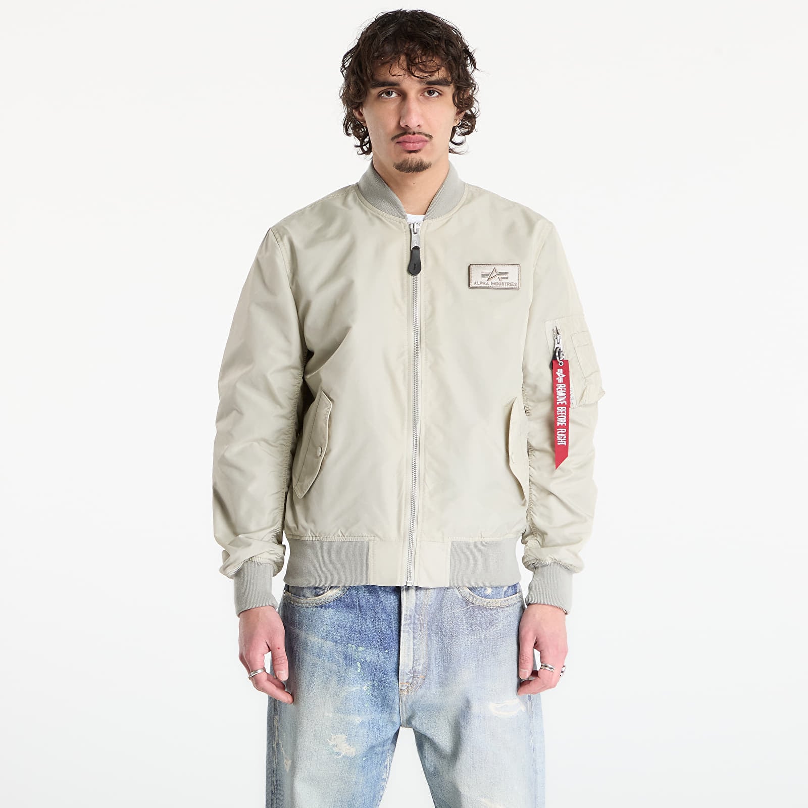 Bundy Alpha Industries MA-1 TTC Light Stone