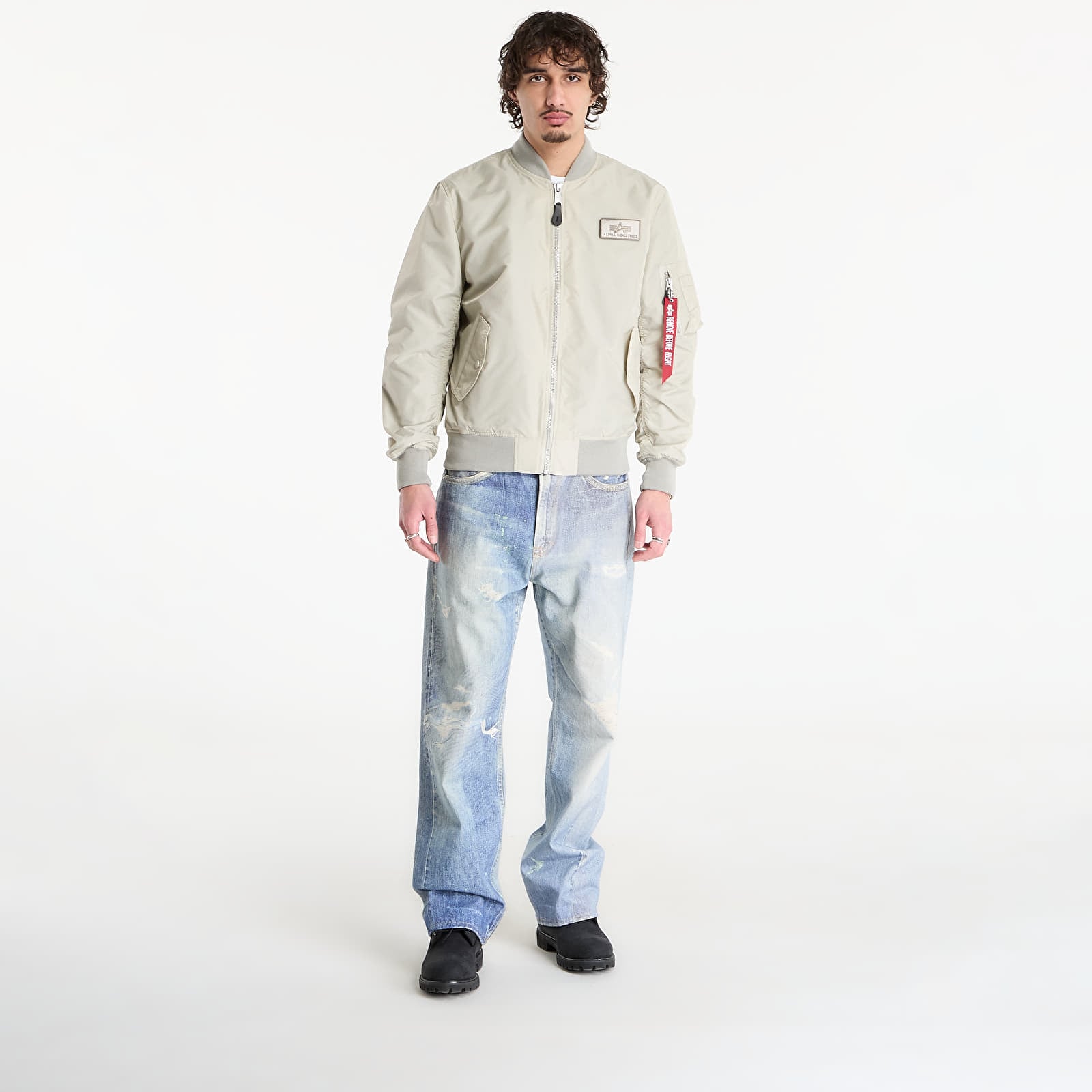 Bundy Alpha Industries MA-1 TTC Light Stone