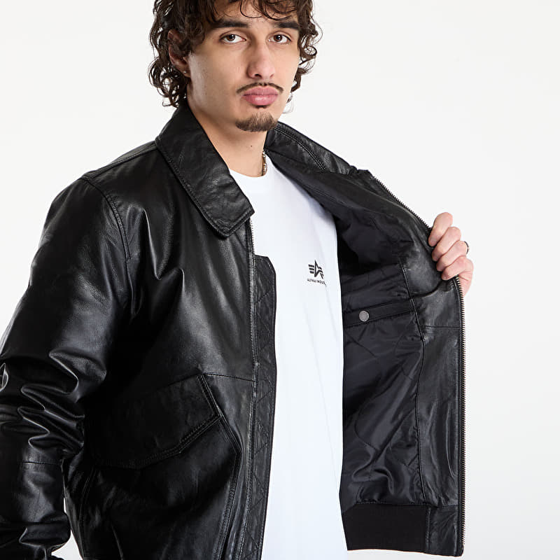 Alpha Industries CWU-45/P Leather Black | Footshop