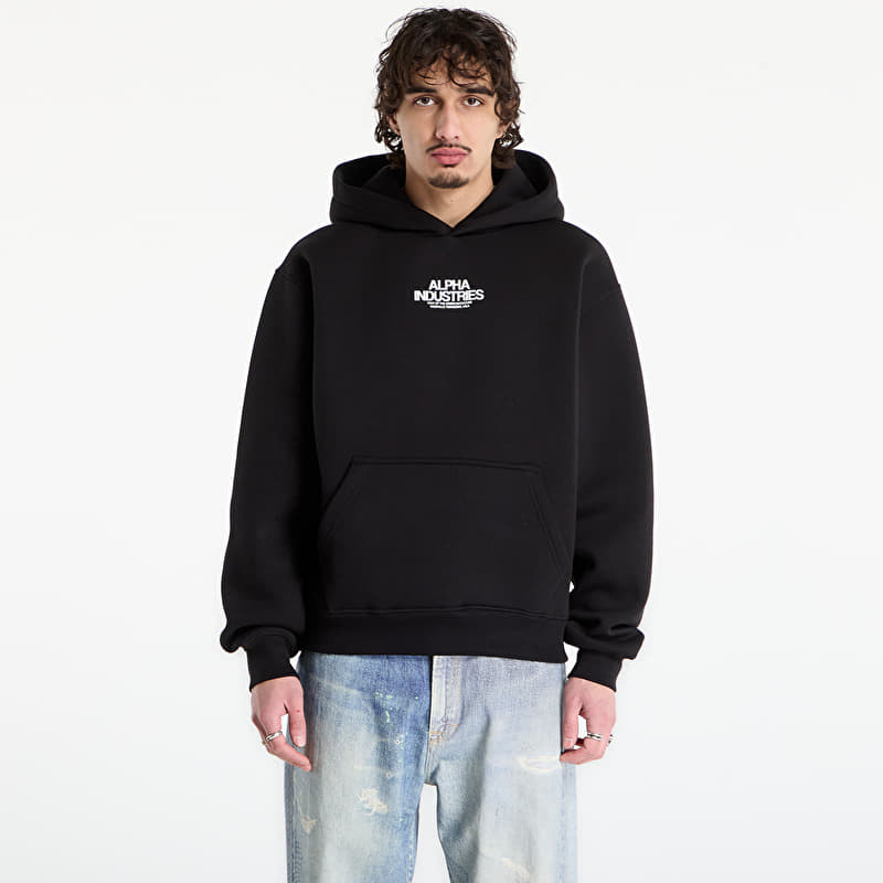 Sudadera Alpha Industries Scorpion Cyborg Hoodie Black