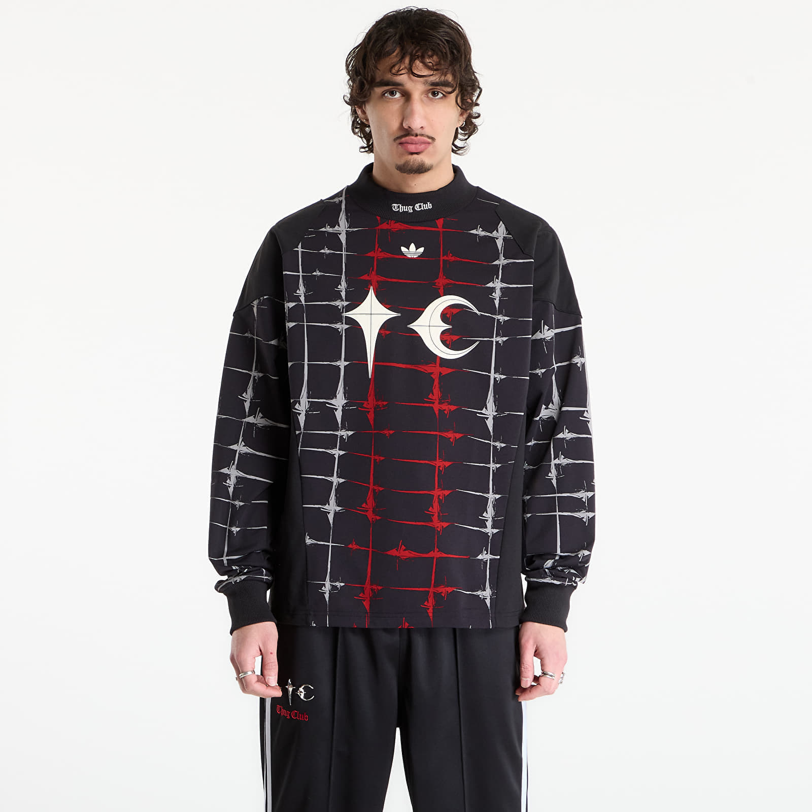 Тениска adidas Thug Club Goalie T-Shirt Ls Black L