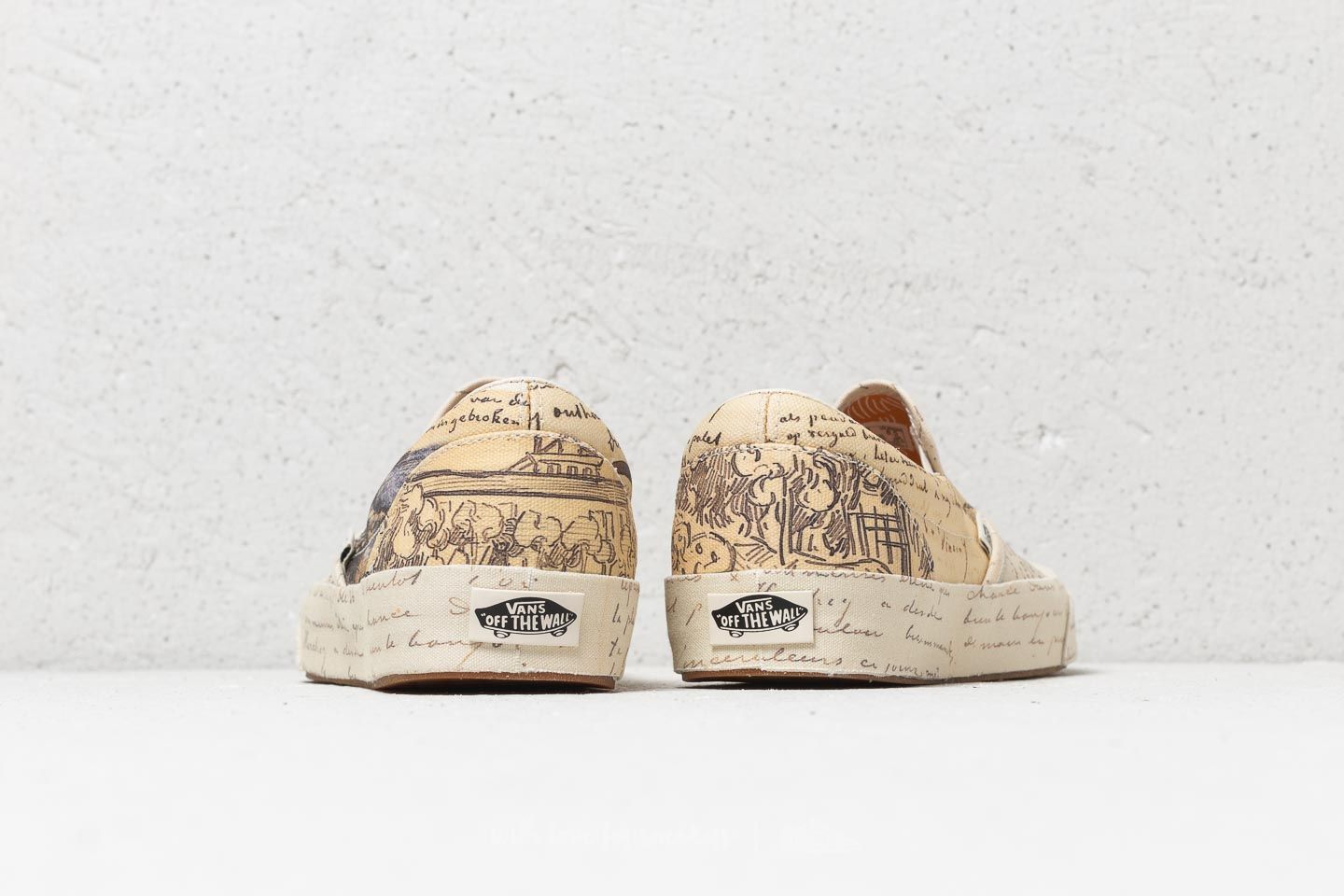 Men s shoes Vans Classic Slip On Vincent van Gogh Letters Footshop