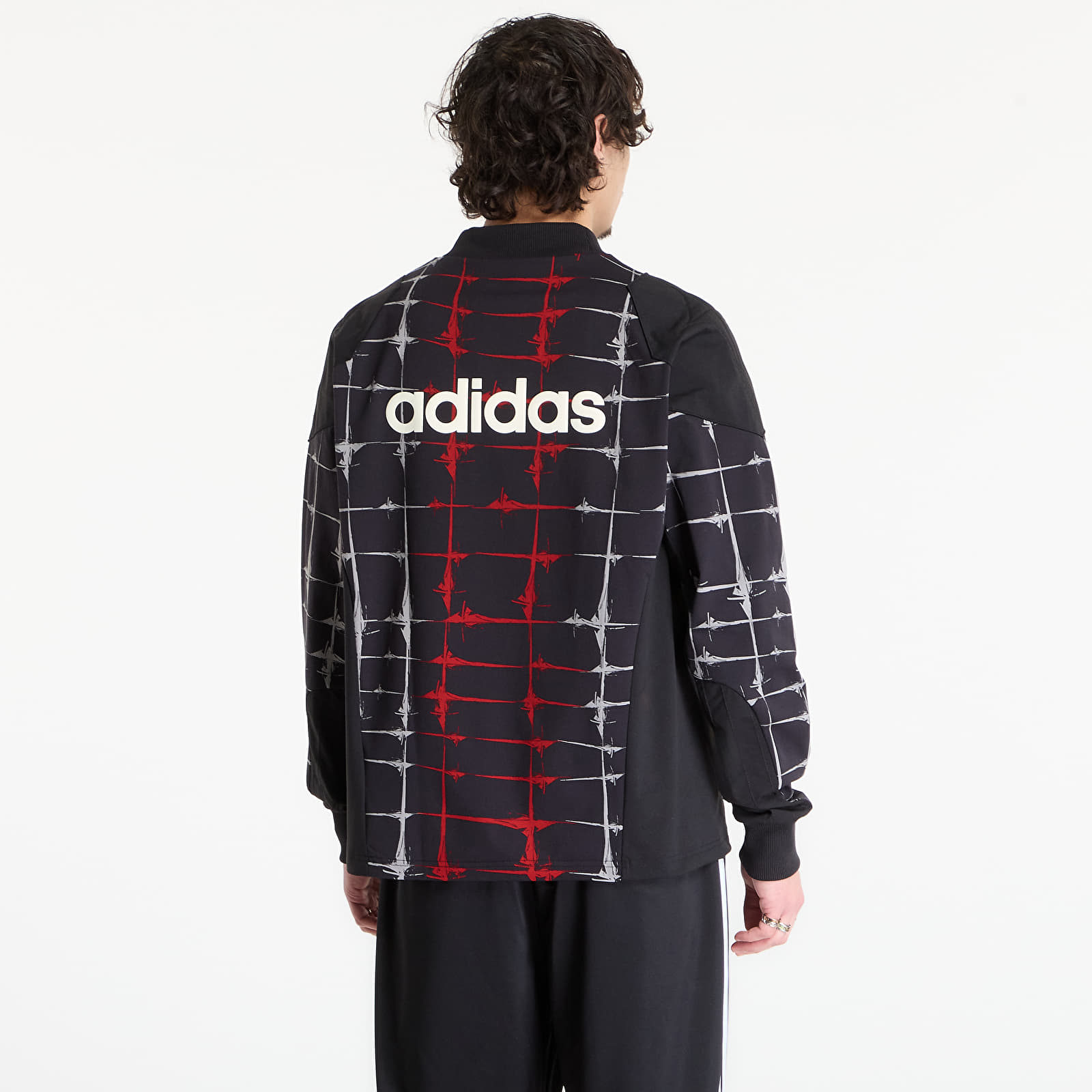 Pánská trička adidas Thug Club Goalie T-Shirt Ls Black