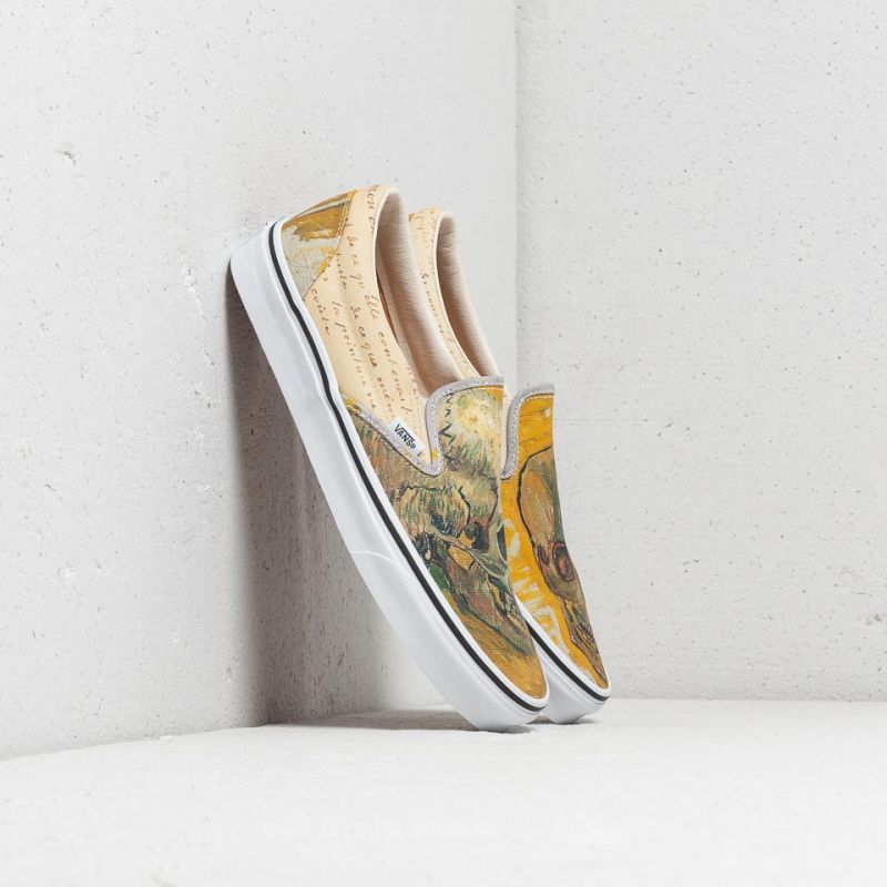 Vans Classic Slip-On (Vincent van Gogh) Skull/ Letters | Footshop