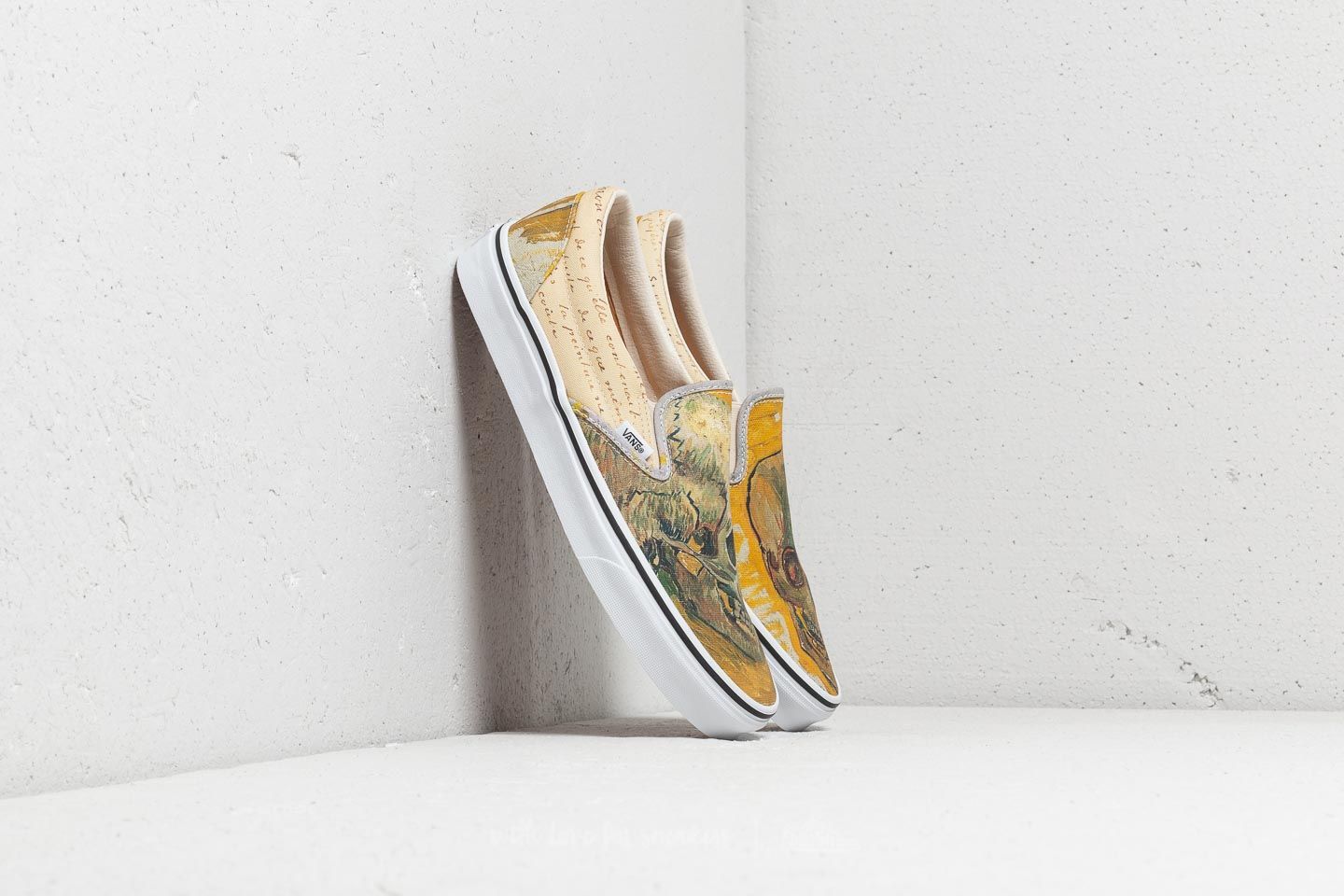 Мъжки кецове и обувки Vans Classic Slip-On (Vincent van Gogh) Skull/ Letters