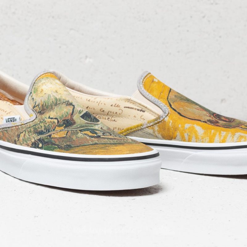 Vans Classic Slip-On (Vincent van Gogh) Skull/ Letters | Footshop