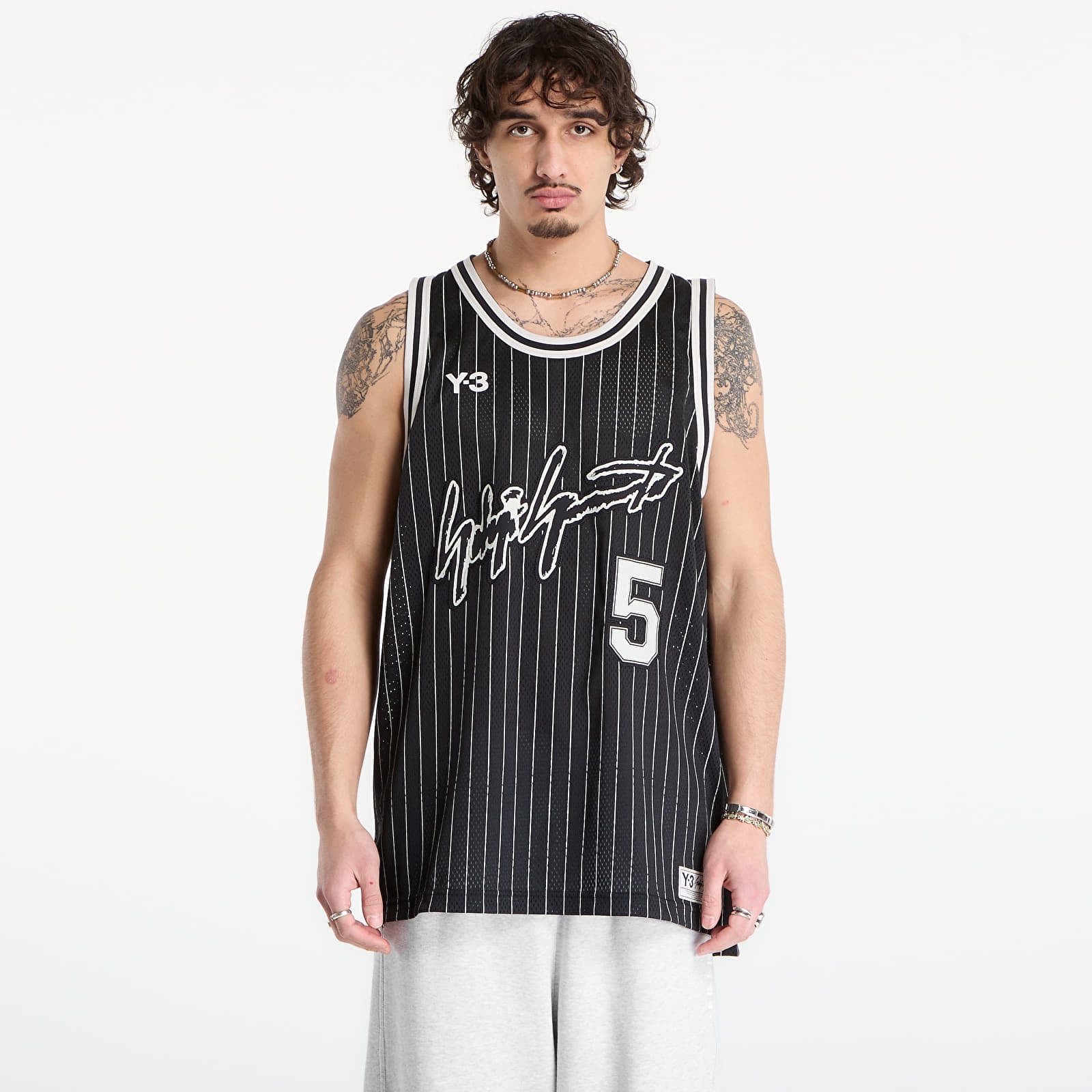 Dresi Y-3 Elite 5 Basketball Jersey Black