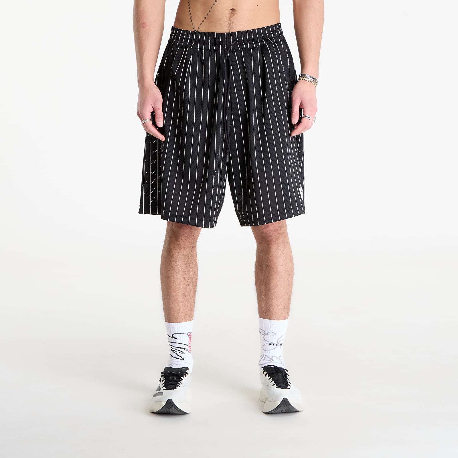 Pantaloni scurți Y-3 Mesh PS Shorts Black M