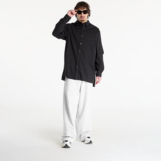 Y-3 Cotton Long Sleeve Shirt Black | Footshop