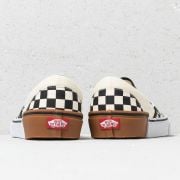 Vans gum block outlet checkerboard slip on